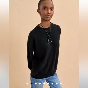 La Ligne Marin Lite sweater in black